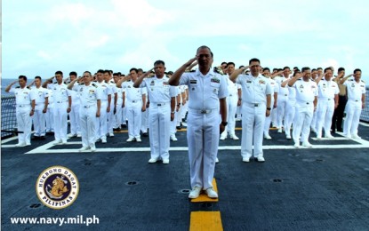 <p>Philippine Navy personnel. <em>(File photo courtesy of Naval Public Affairs Office)</em></p>